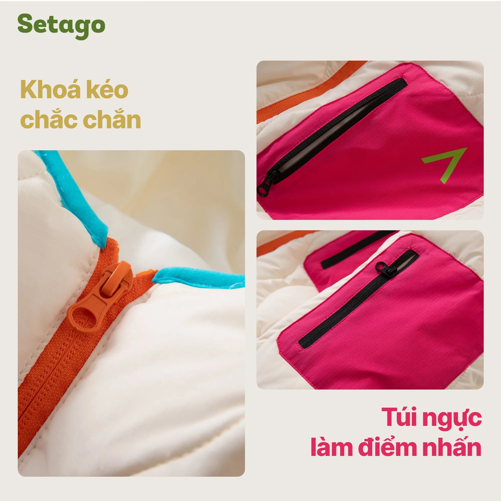 Áo Khoác Phao Snova – Siêu Nhẹ, Chống Nước