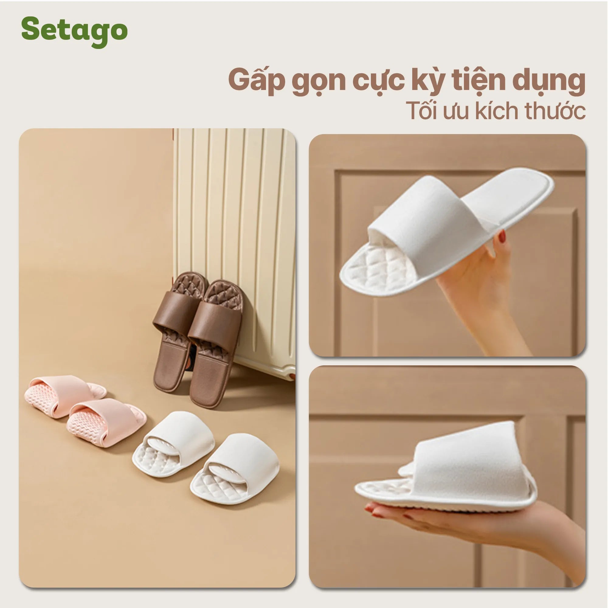 Dép Gấp Gọn Du lịch Steppy – Siêu Nhẹ, Chống Trượt & Tiện Lợi