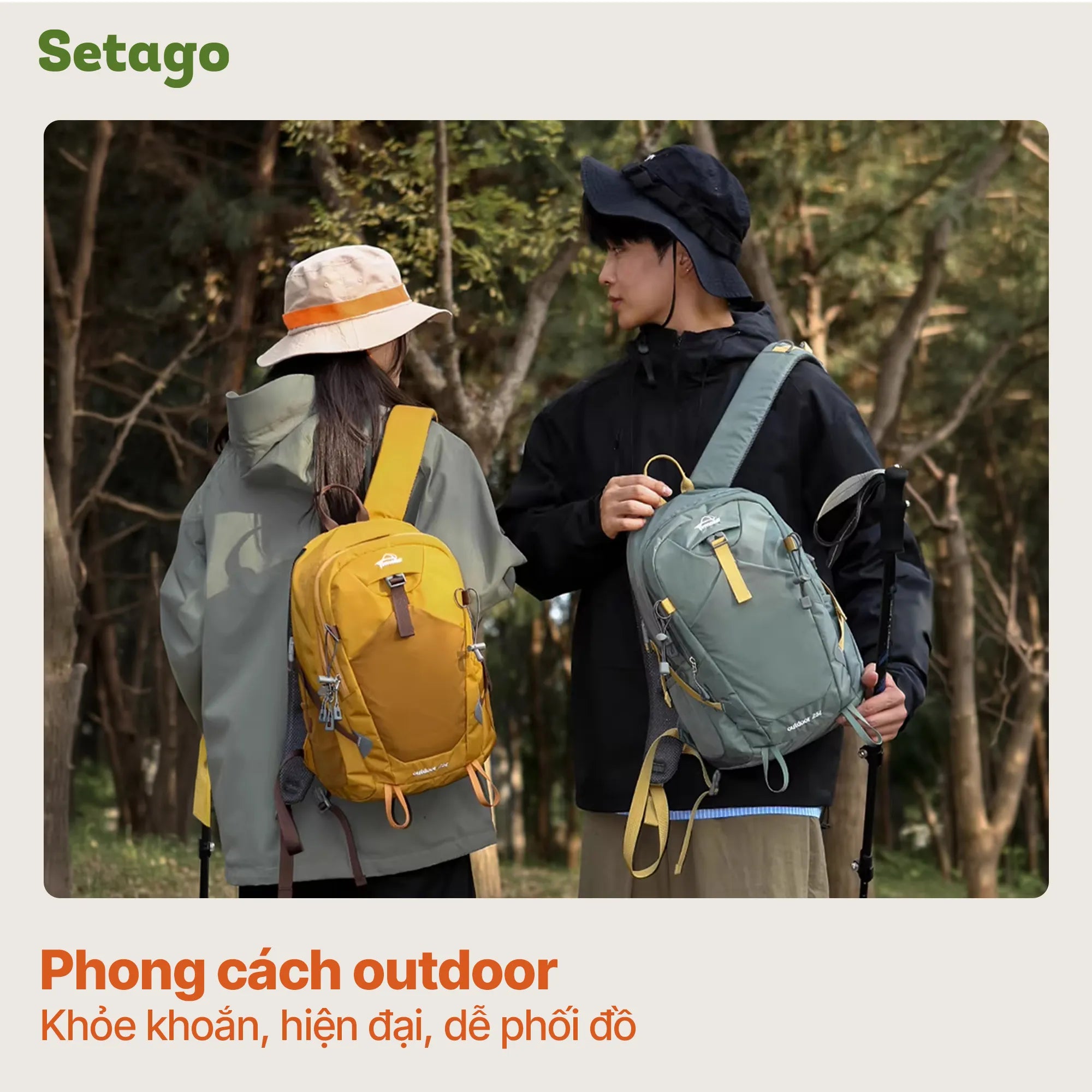 Balo Tmoso 25L chống nước leo núi gọn nhẹ