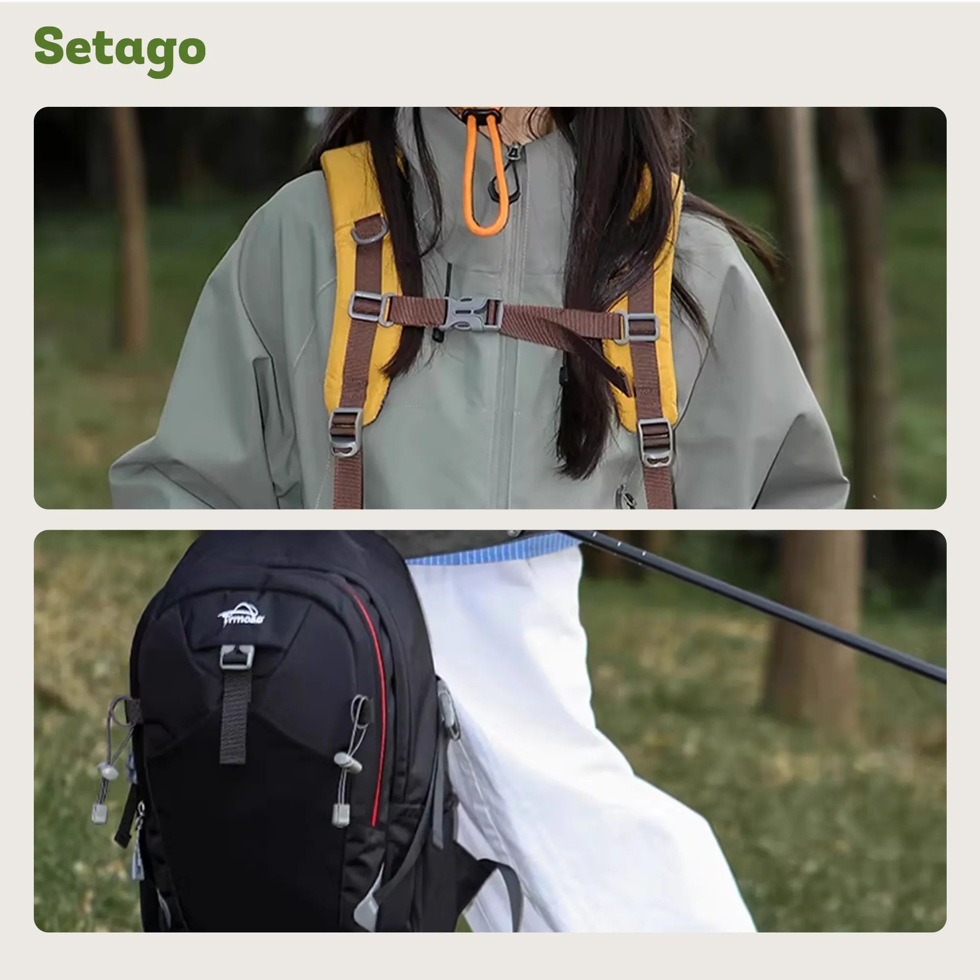 Balo Tmoso 25L chống nước leo núi gọn nhẹ