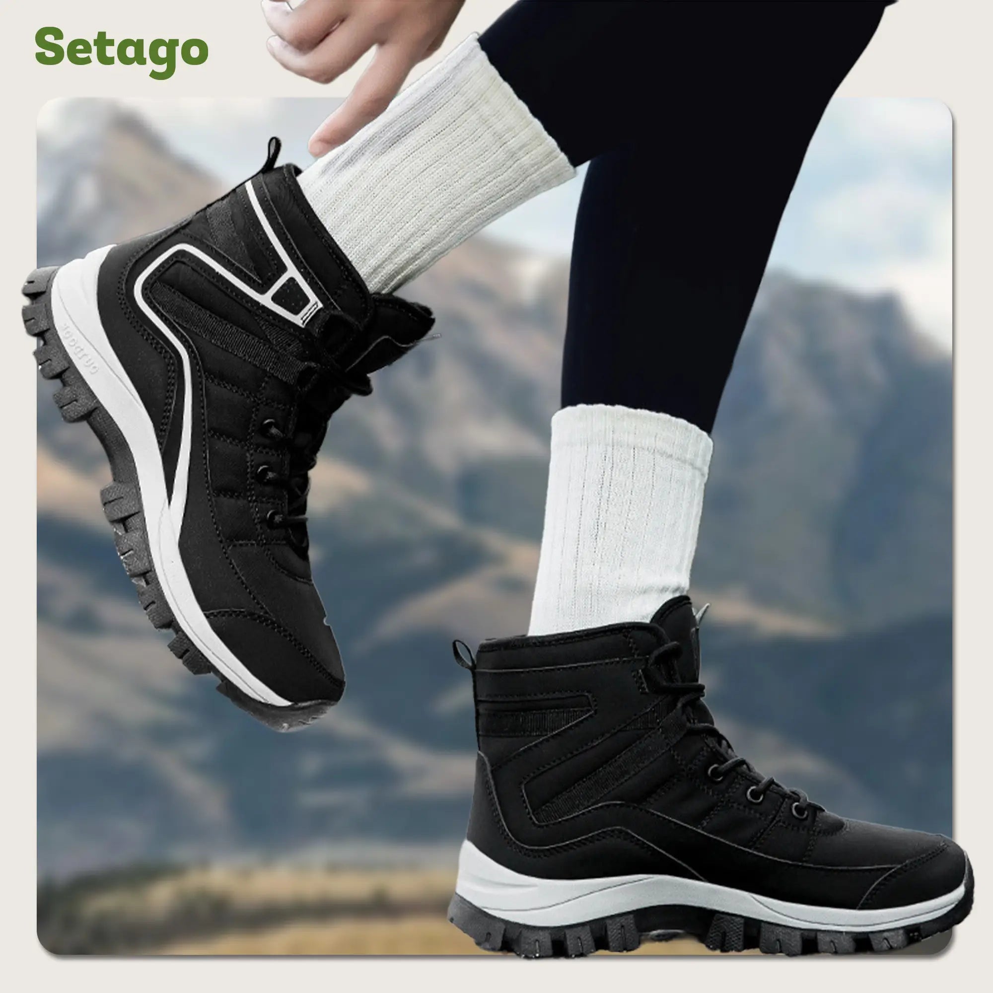 Giày dã ngoại, leo núi cao cổ Wintera dành cho mùa đông