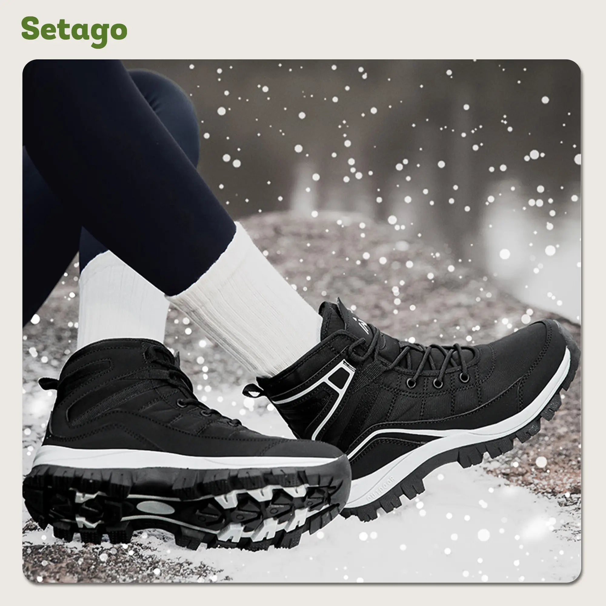 Giày dã ngoại, leo núi cao cổ Wintera dành cho mùa đông