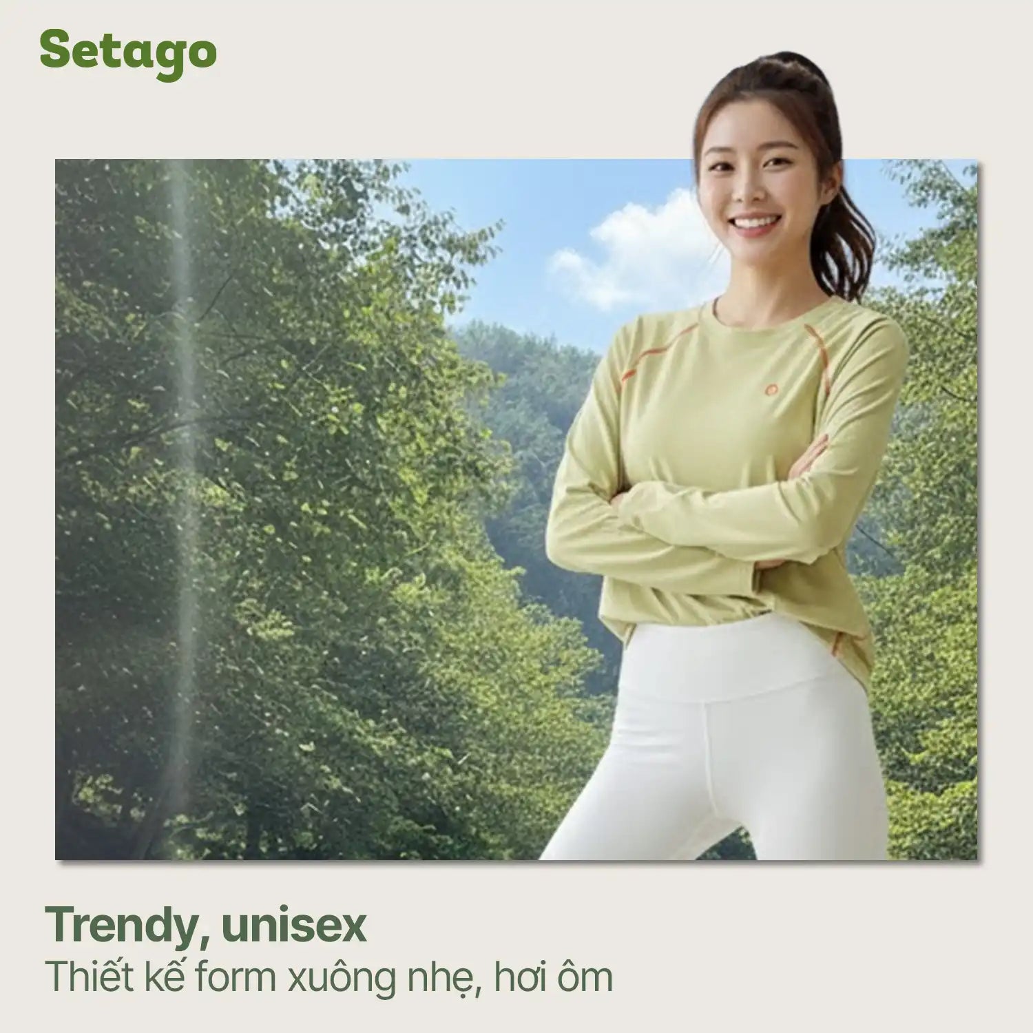 Áo dã ngoại dài tay nhanh khô Setago Nava