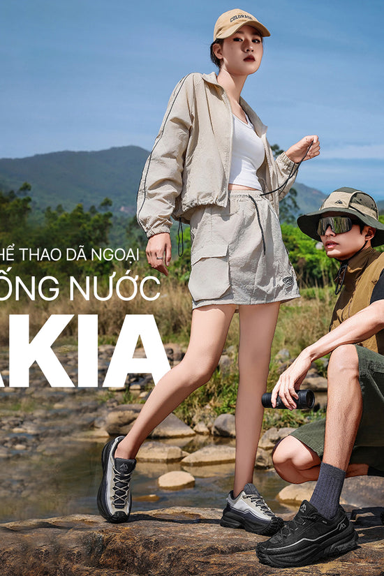Giày thể thao AKIA - Bám đường, chống nước, linh hoạt cho mọi địa hình