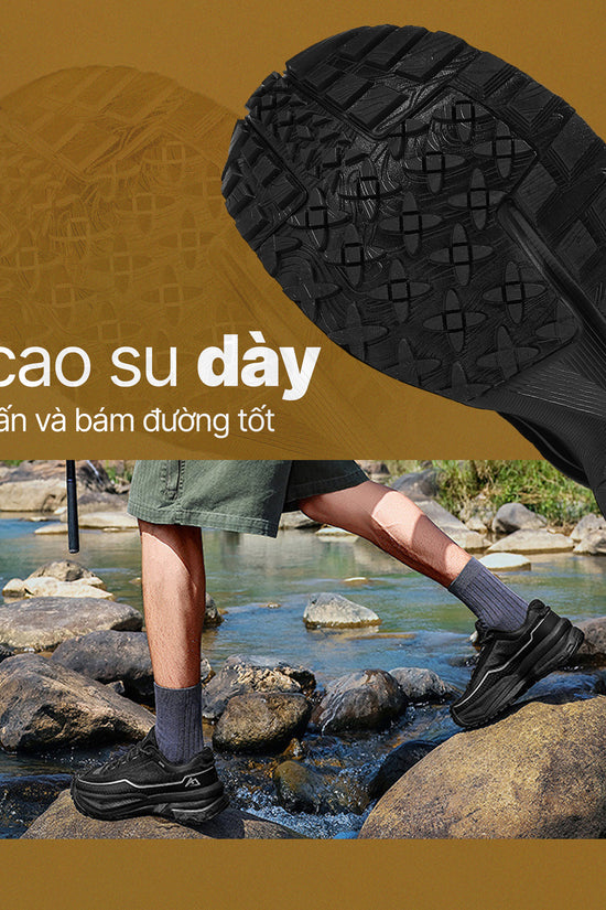 Giày thể thao AKIA - Bám đường, chống nước, linh hoạt cho mọi địa hình