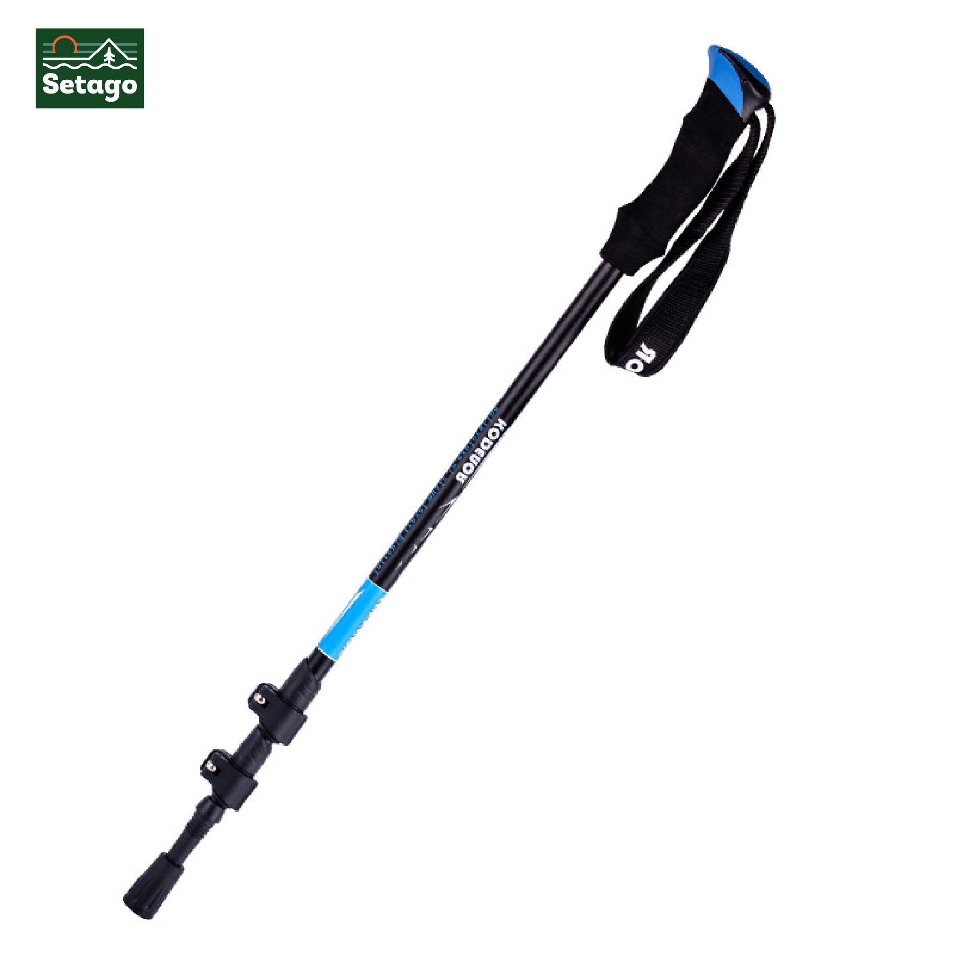 Gậy Leo Núi KODENOR 7075 – Siêu Nhẹ 245g, Chiều dài linh hoạt, Tay Cầm EVA Chống Trượt