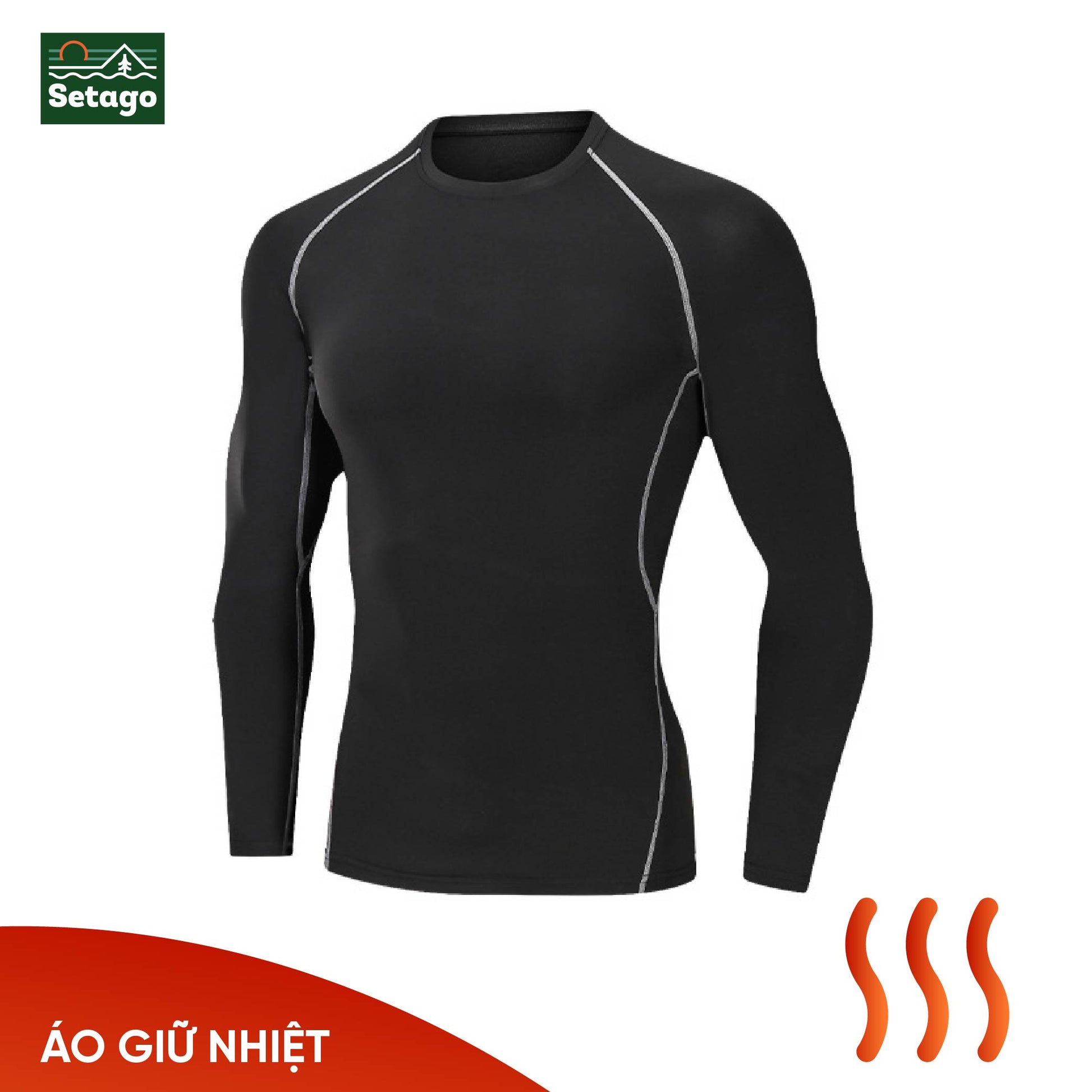 Áo giữ nhiệt 3 lớp - cách nhiệt hiệu quả, hút ẩm tốt, nhanh khô vận động thoải mái cho mọi loại hình thể thao