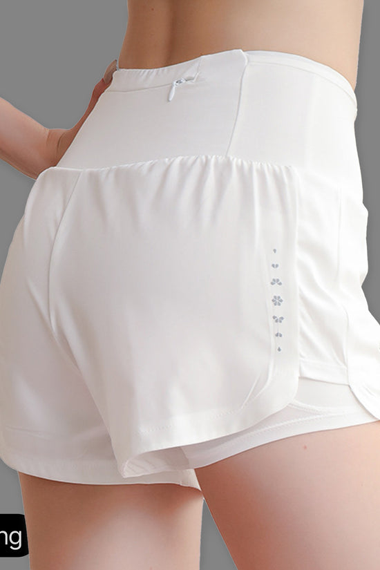 Quần short thể thao nữ 2 lớp InOut - 2 lớp co giãn, thoải mái chuyển động