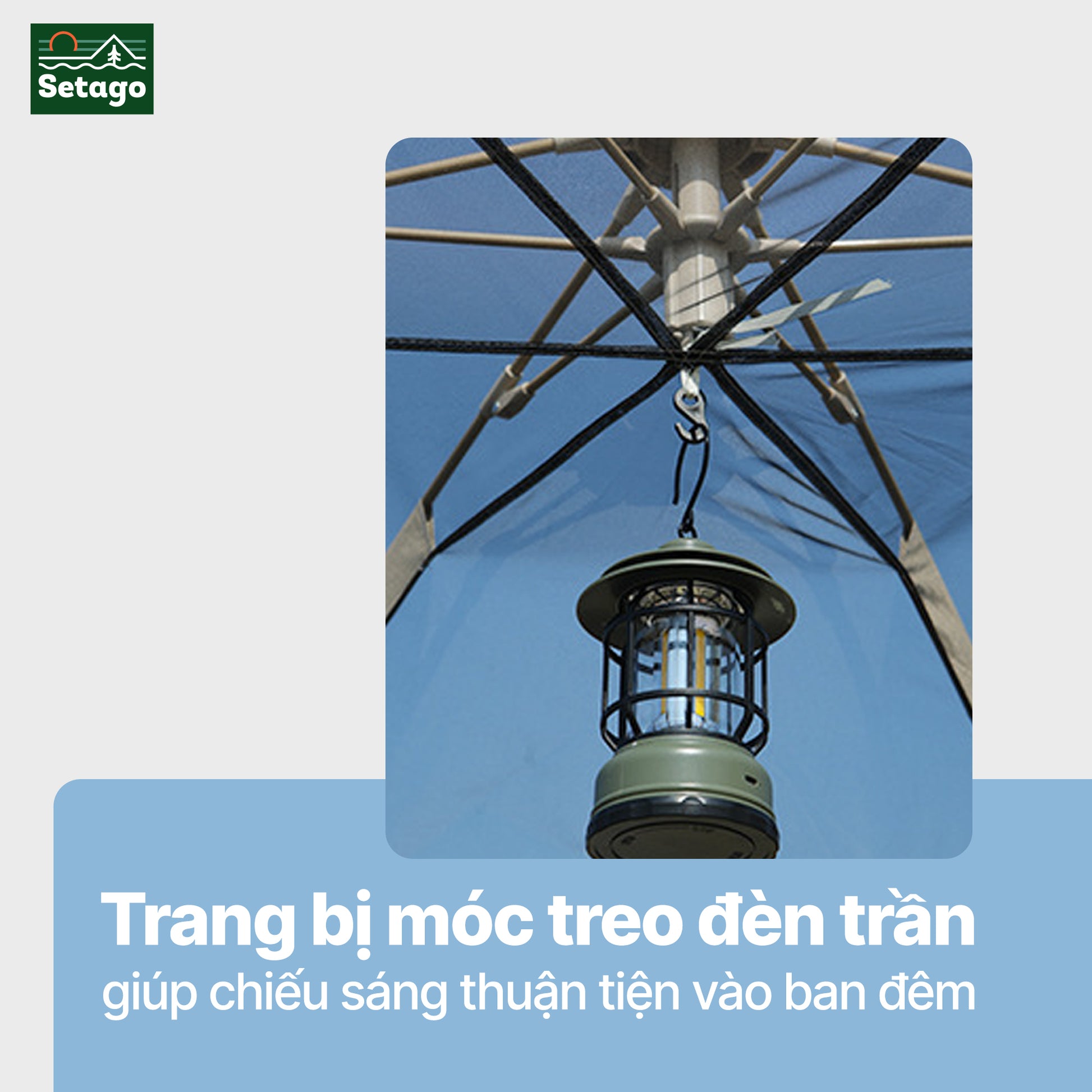 Lều tự bung Nomora, không gian lớn - chống nắng, mưa, cản gió