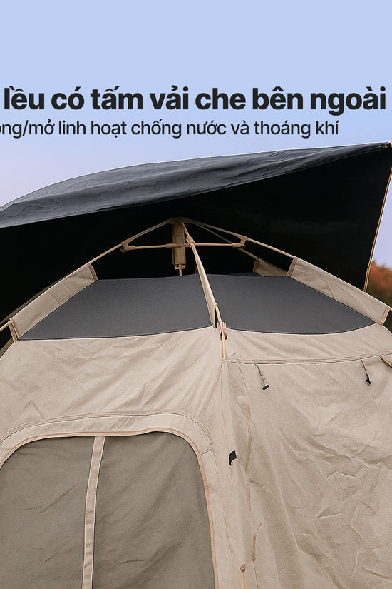 Lều tự bung Nomora, không gian lớn - chống nắng, mưa, cản gió
