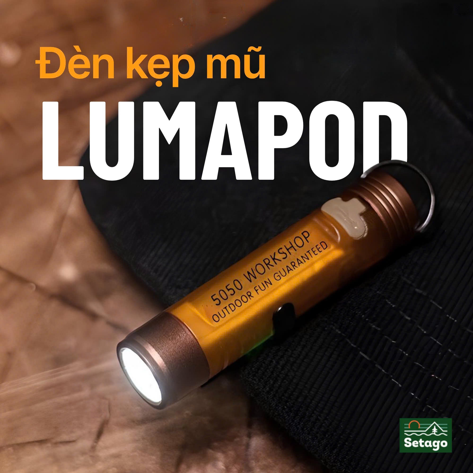 Đèn cắm trại mini - dễ dùng , đa năng