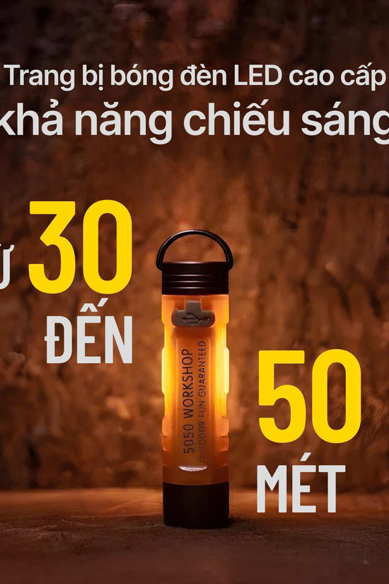Đèn cắm trại mini - dễ dùng , đa năng