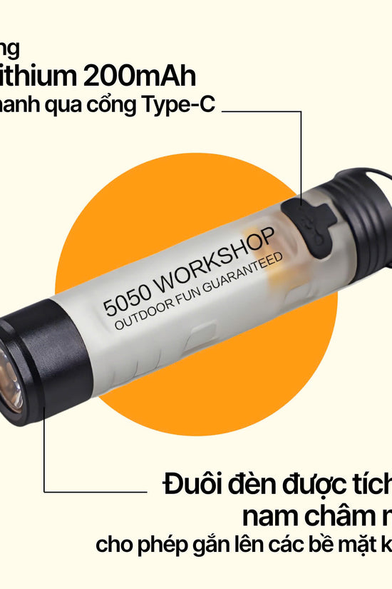 Đèn cắm trại mini - dễ dùng , đa năng