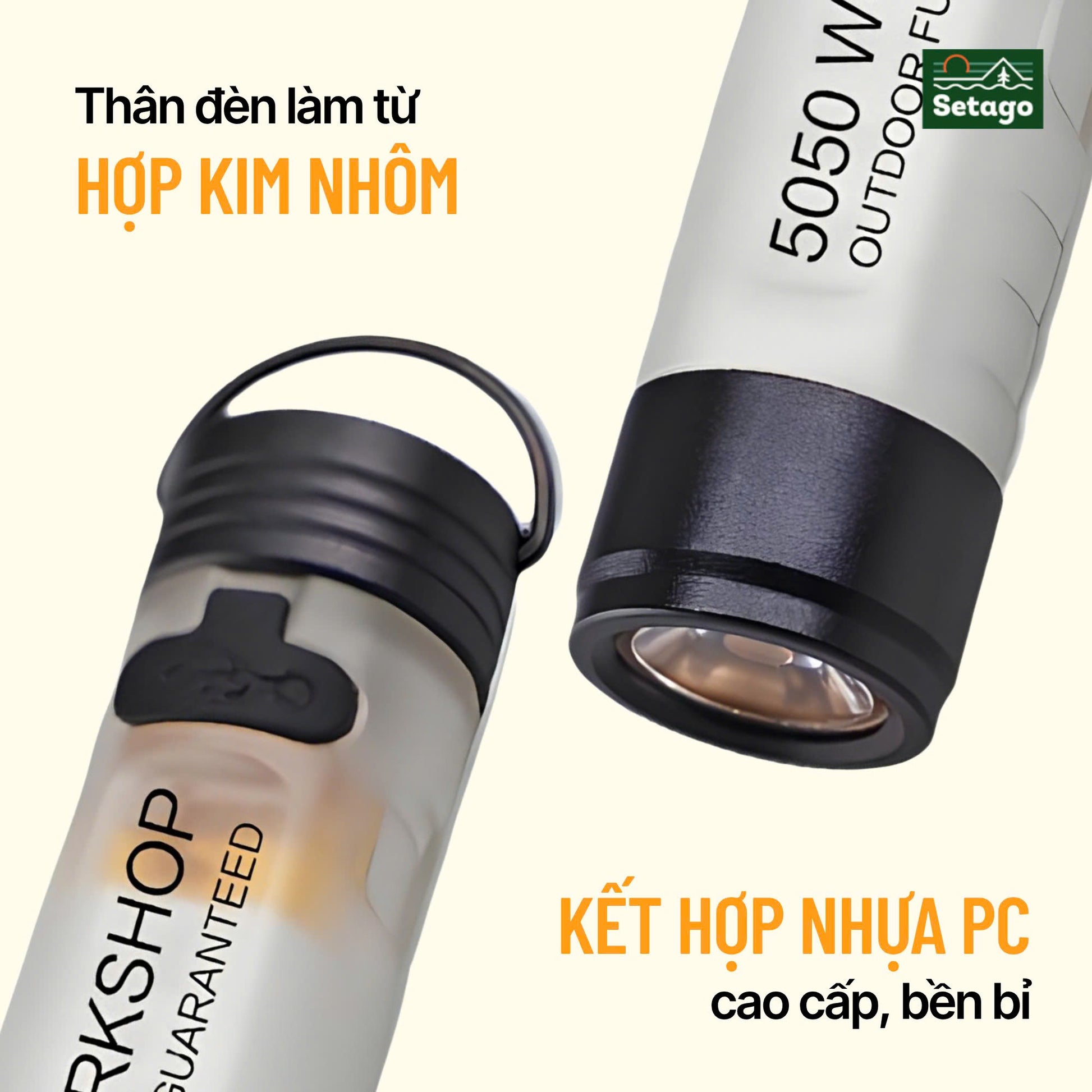 Đèn cắm trại mini - dễ dùng , đa năng