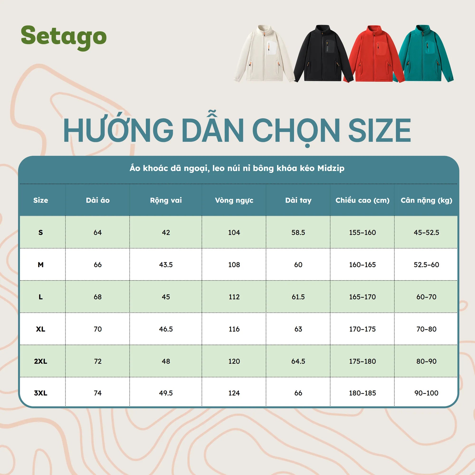 Áo khoác nỉ lông cừu Midzip – Ấm, Nhẹ, Linh Hoạt