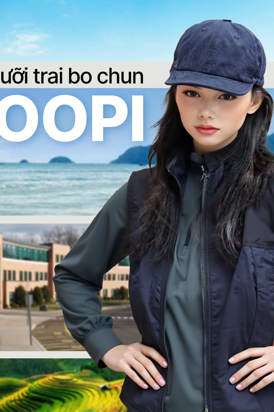 Mũ lưỡi trai bo chun Loopi - linh hoạt, thời trang