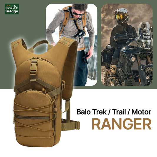 Balo leo núi Ranger - đa năng, bền bỉ, nhiều ngăn tiện lợi