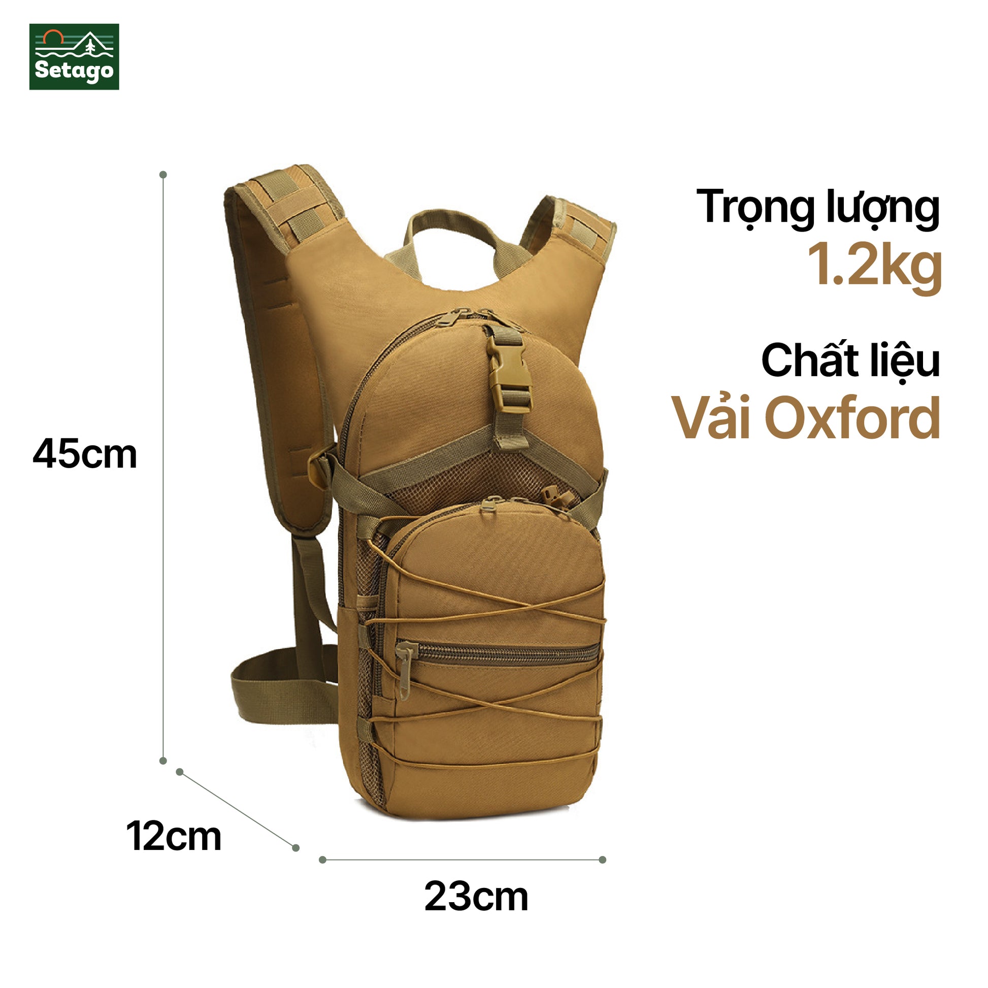 Balo leo núi Ranger - đa năng, bền bỉ, nhiều ngăn tiện lợi