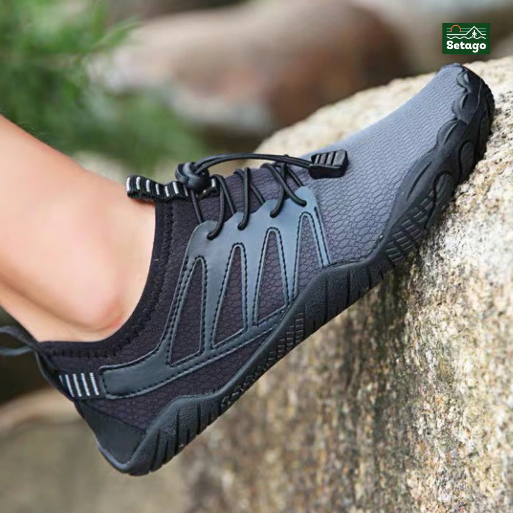 Giày lội nước, lặn biển - thoáng khí, chống trượt, đàn hồi