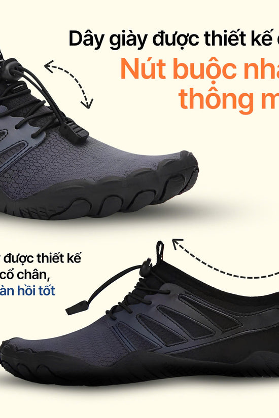 Giày lội nước, lặn biển - thoáng khí, chống trượt, đàn hồi