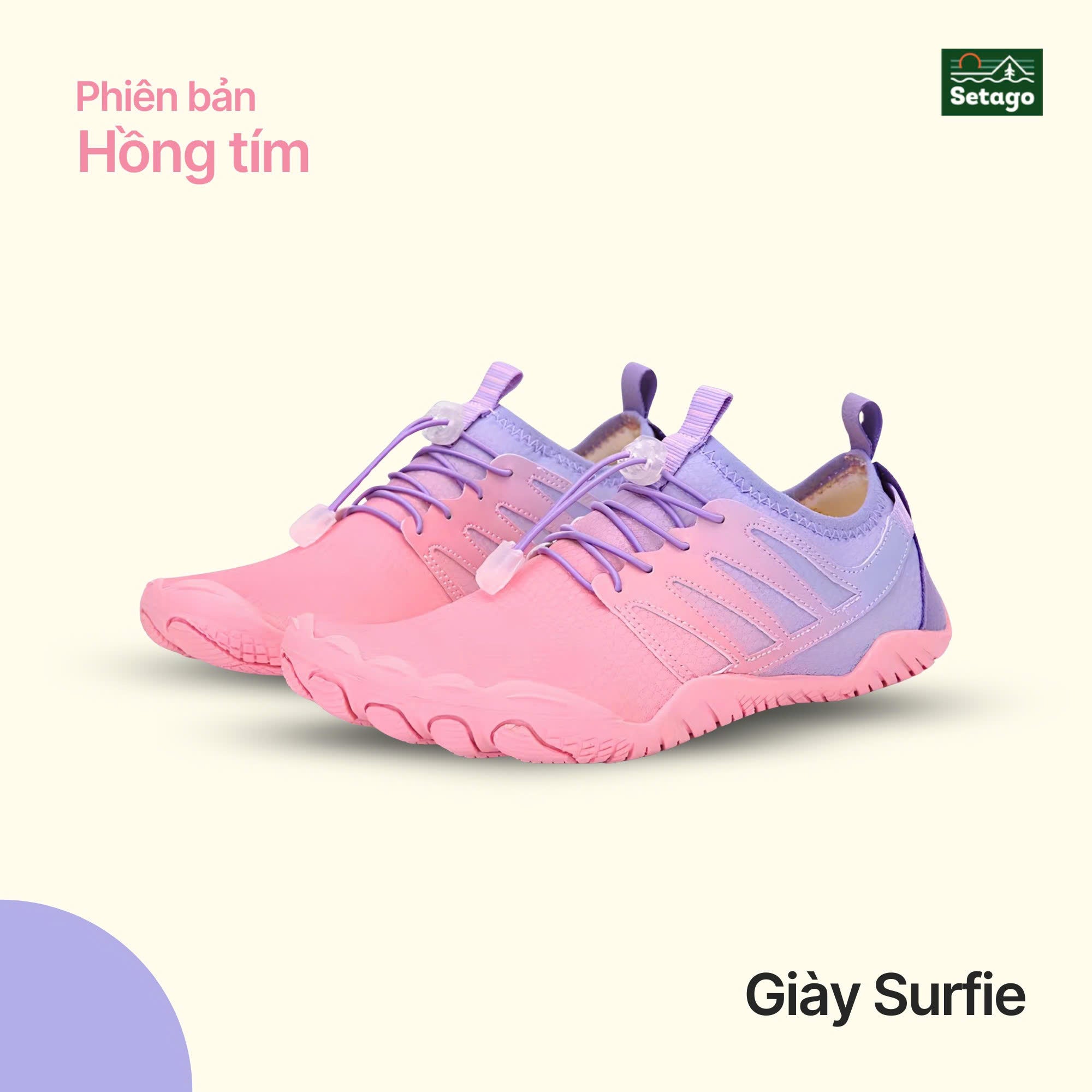 Giày lội nước, lặn biển - thoáng khí, chống trượt, đàn hồi