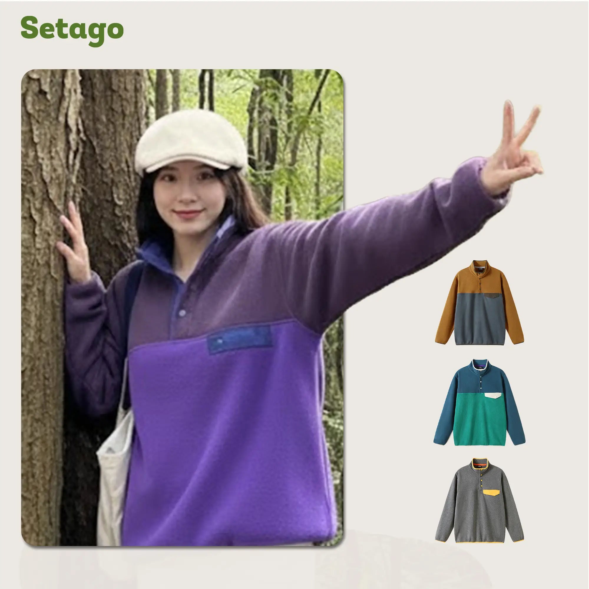 Áo nỉ bông mùa đông Froza