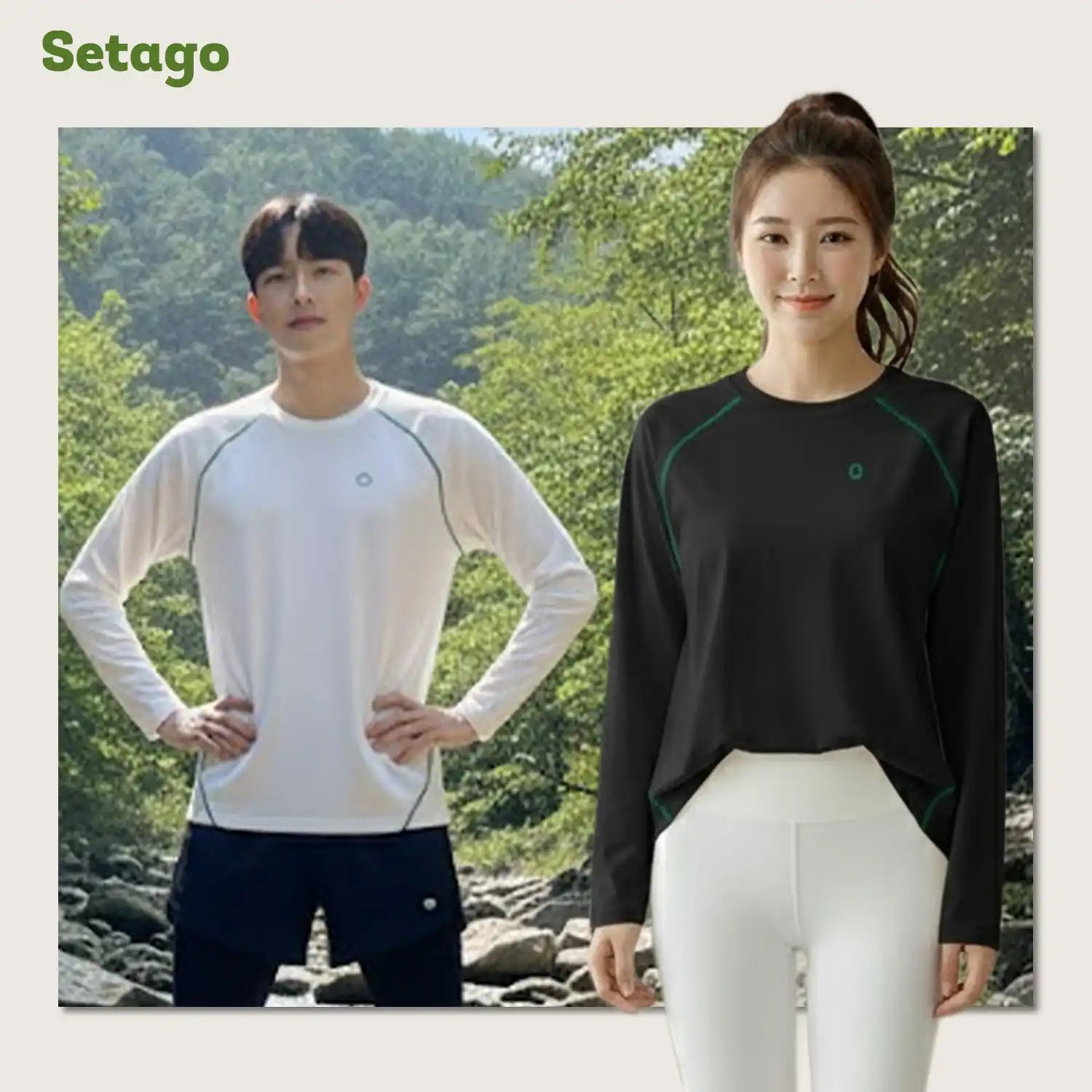 Áo dã ngoại dài tay nhanh khô Setago Nava