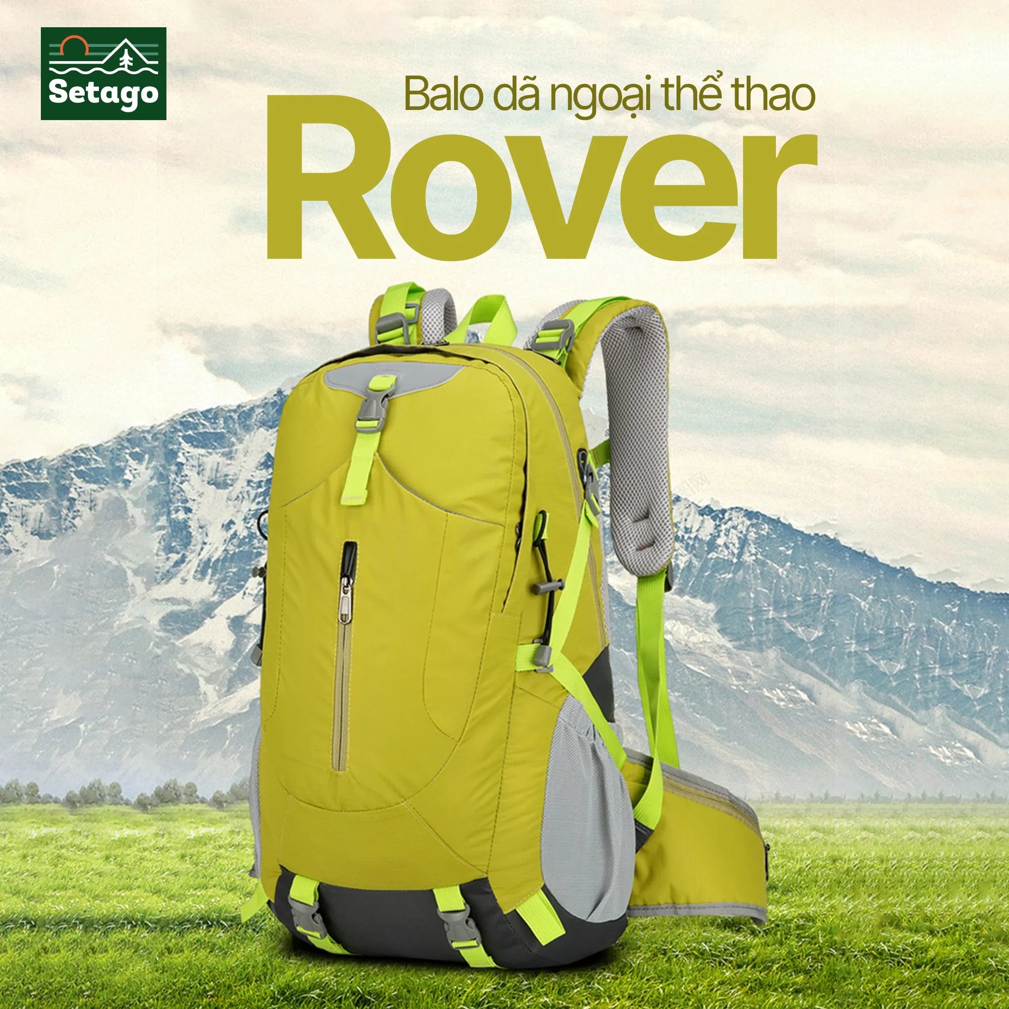 Balo dã ngoại thể thao Rover - 30L, nhiều ngăn, năng động và thoải mái