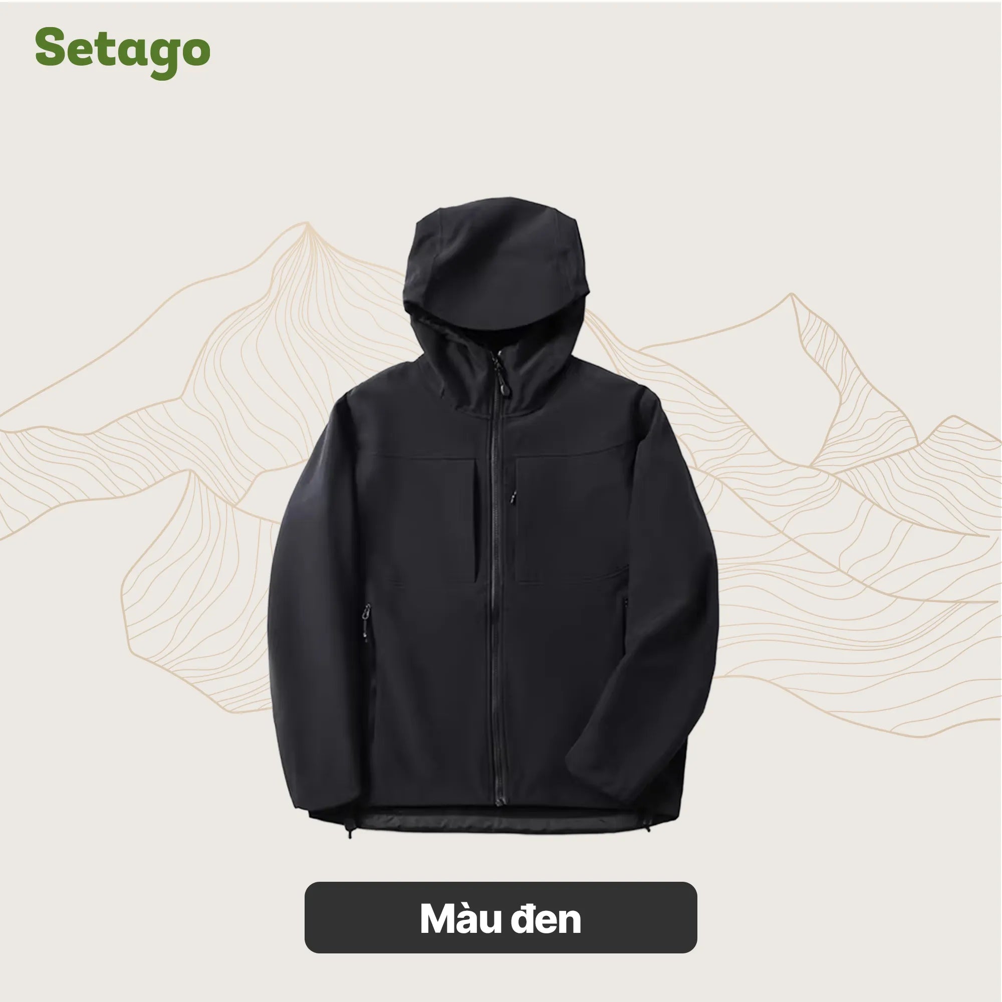Áo khoác Softshell Torik chống nước ép seam cao cấp