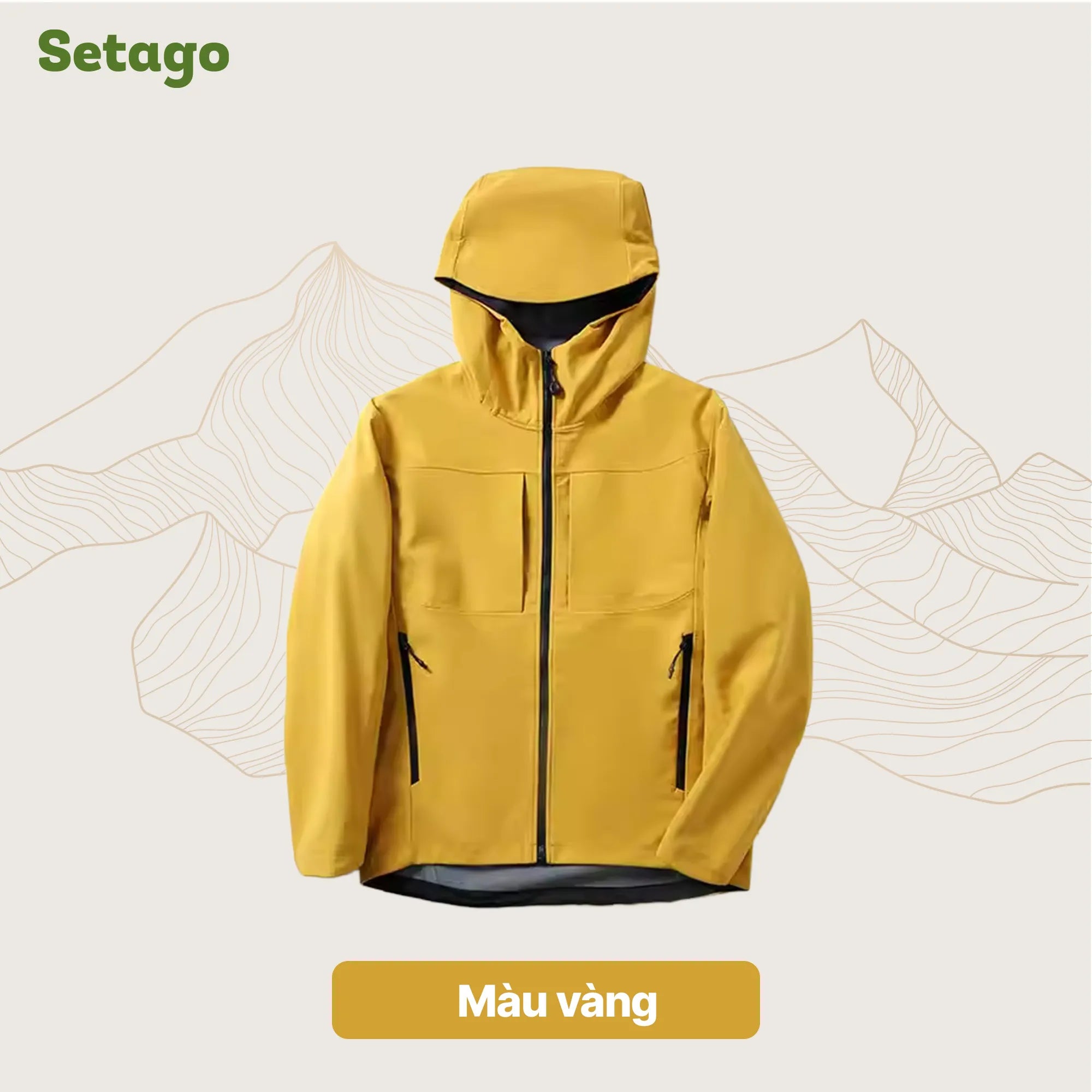 Áo khoác Softshell Torik chống nước ép seam cao cấp