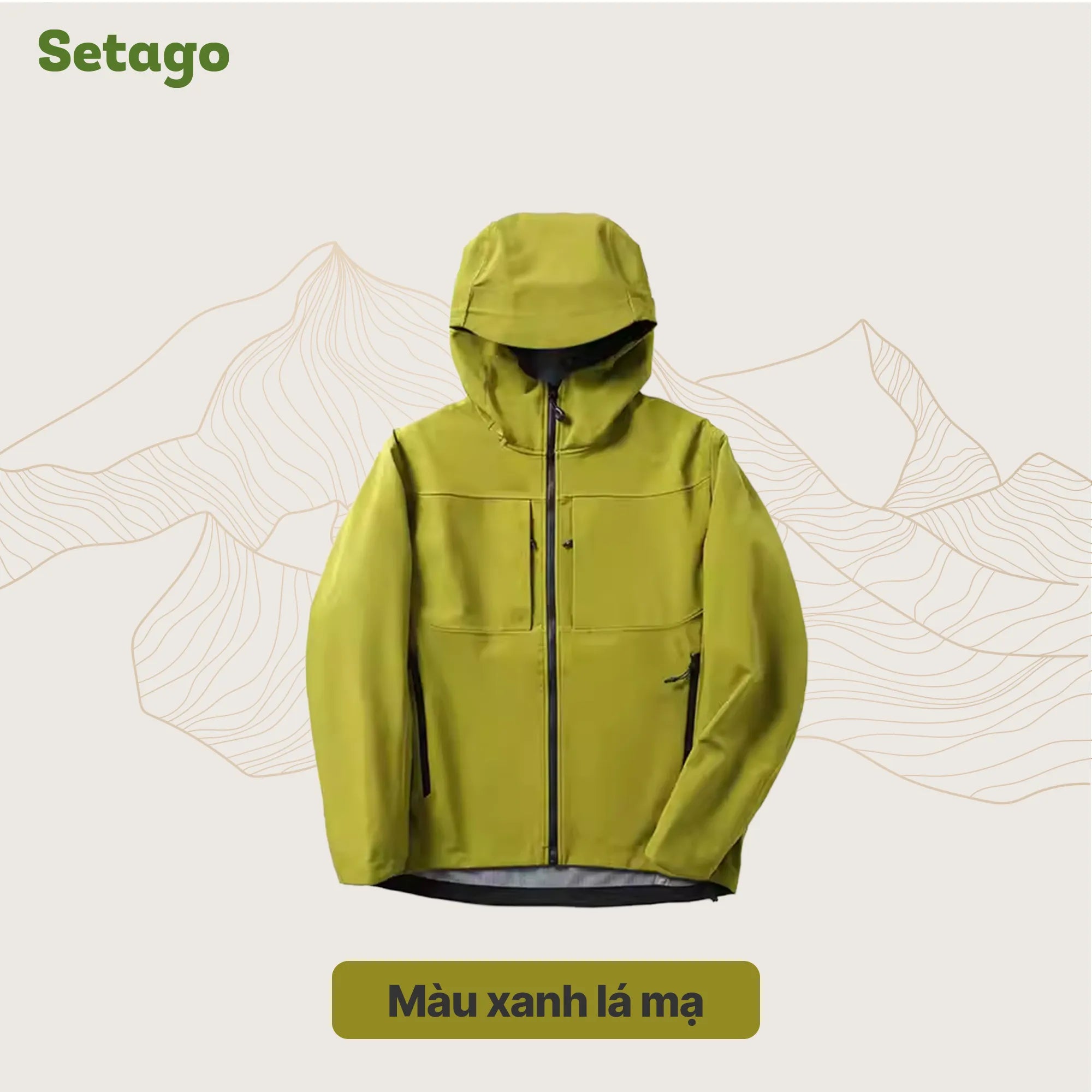 Áo khoác Softshell Torik chống nước ép seam cao cấp