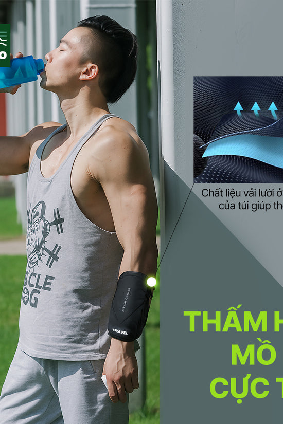 Túi Pocket Etravel đeo tay đa năng - phản quang, mỏng nhẹ, chống thấm