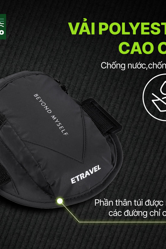 Túi Pocket Etravel đeo tay đa năng - phản quang, mỏng nhẹ, chống thấm