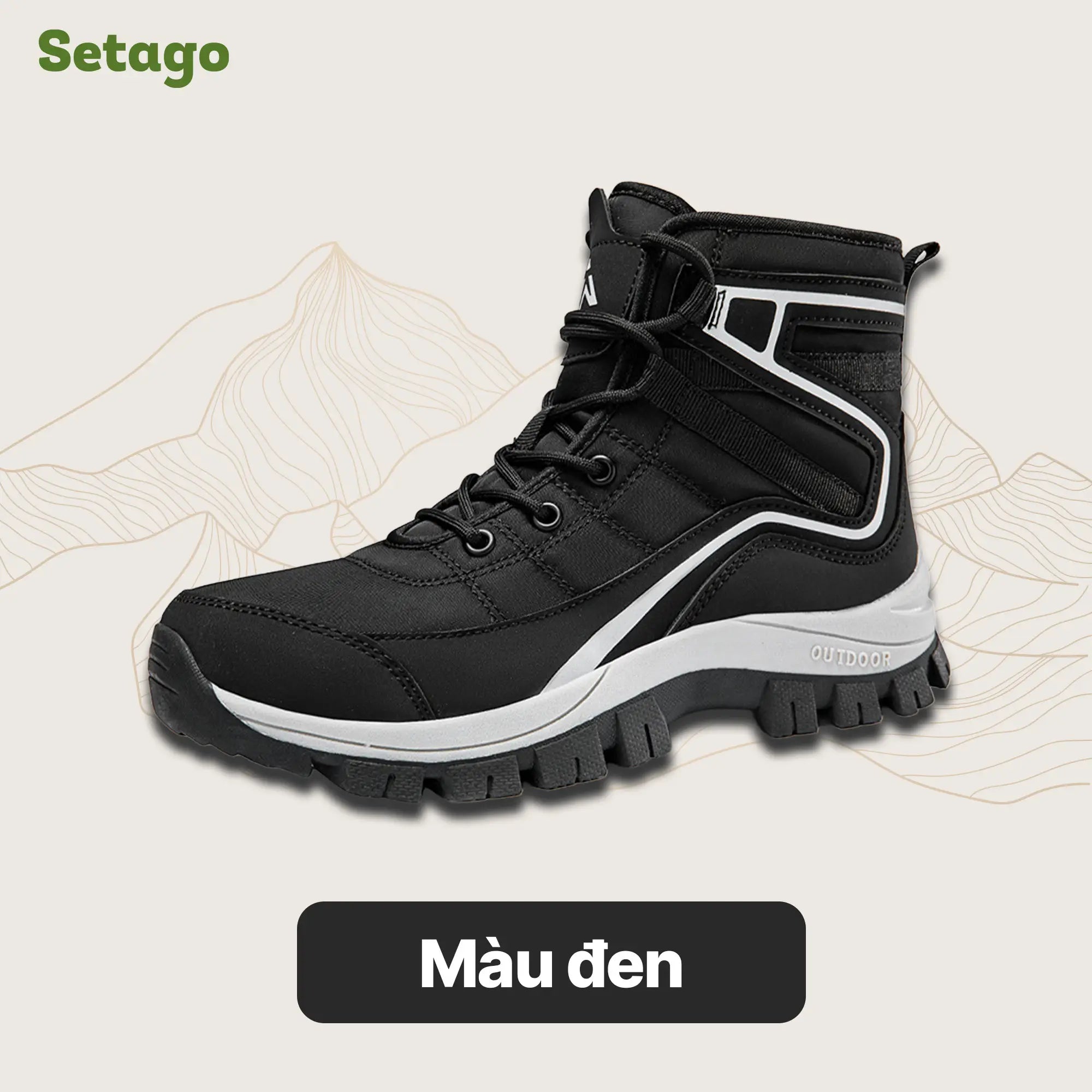 Giày dã ngoại, leo núi cao cổ Wintera dành cho mùa đông