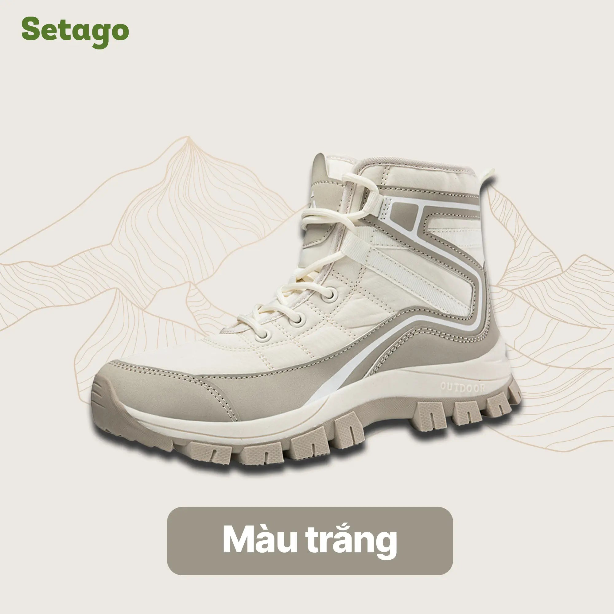 Giày dã ngoại, leo núi cao cổ Wintera dành cho mùa đông