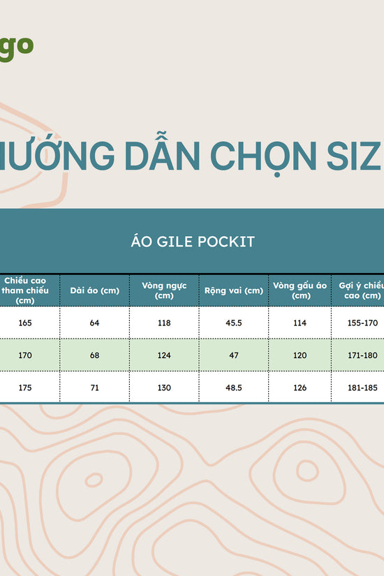 Áo Gile Dã Ngoại Pockit - Phong cách khác biệt, tiện lợi