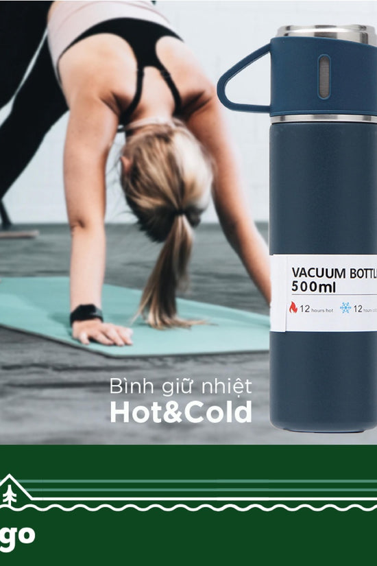 BÌNH SIÊU GIỮ NHIỆT 24H Hot & Cold thiết kế tối ưu cho việc giữ nhiệt