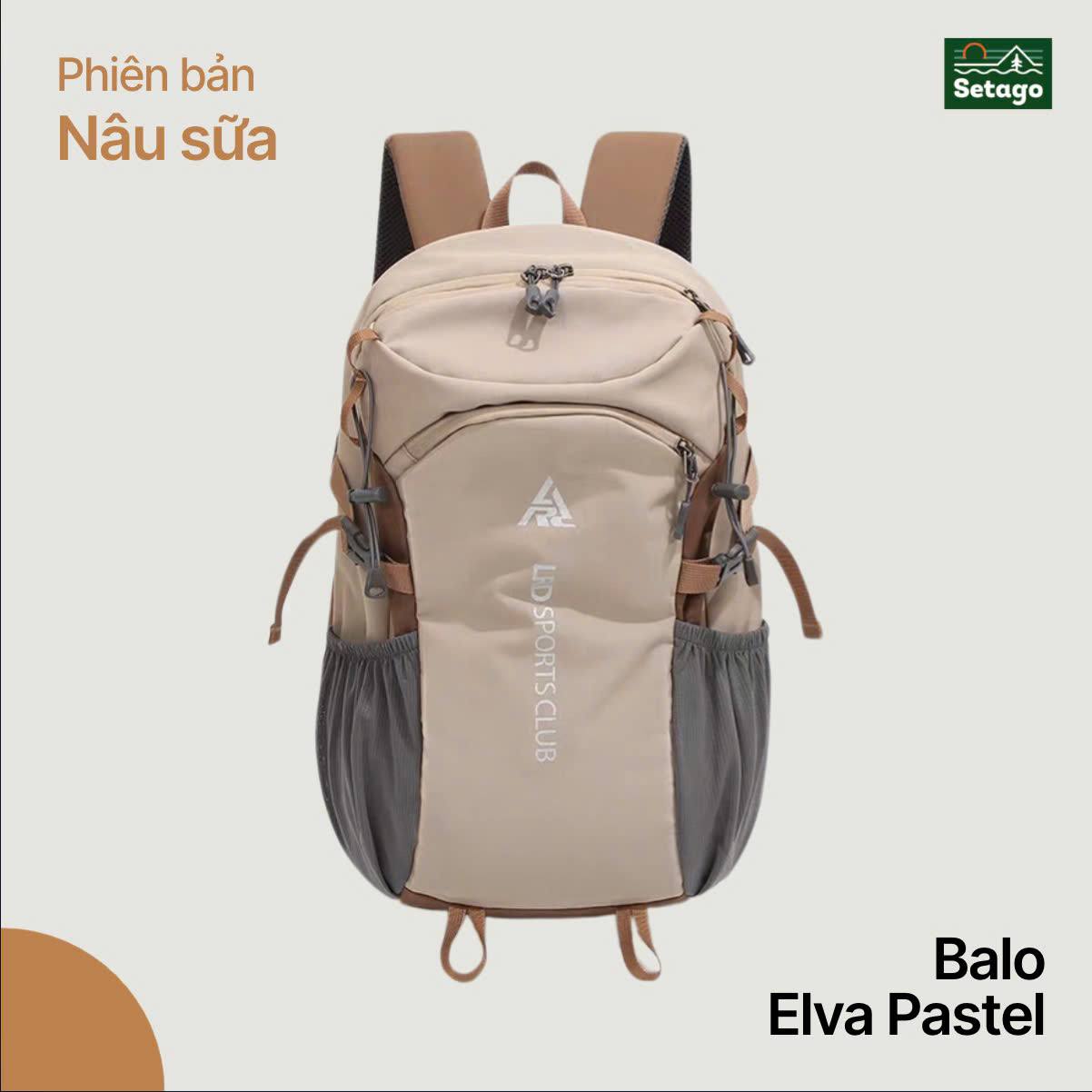 Balo Elva Pastel 20l, 35l - gọn nhẹ, chống nước, sức chứa lớn, linh hoạt cho mọi hành trình
