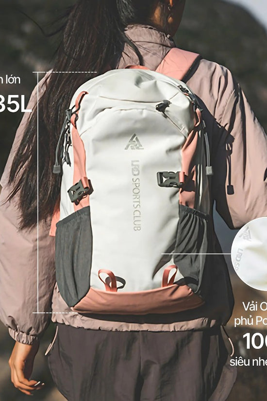 Balo Elva Pastel 20l, 35l - gọn nhẹ, chống nước, sức chứa lớn, linh hoạt cho mọi hành trình