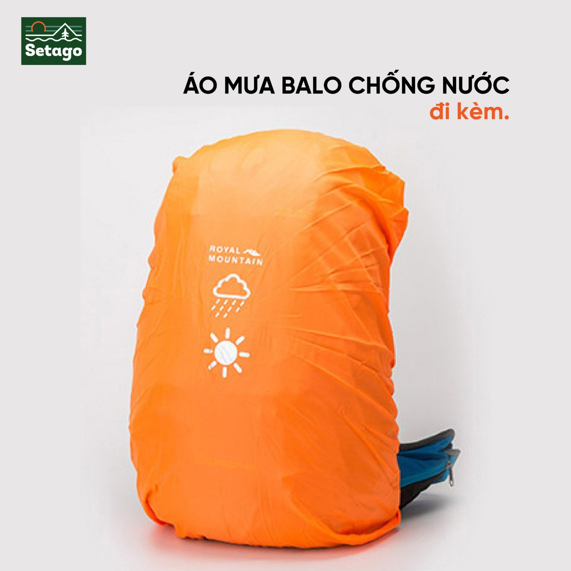 Balo mountian royal- balo trekking, leo núi với dung tích 30L gọn nhẹ tiện lợi, chất liệu chống nước cao cấp