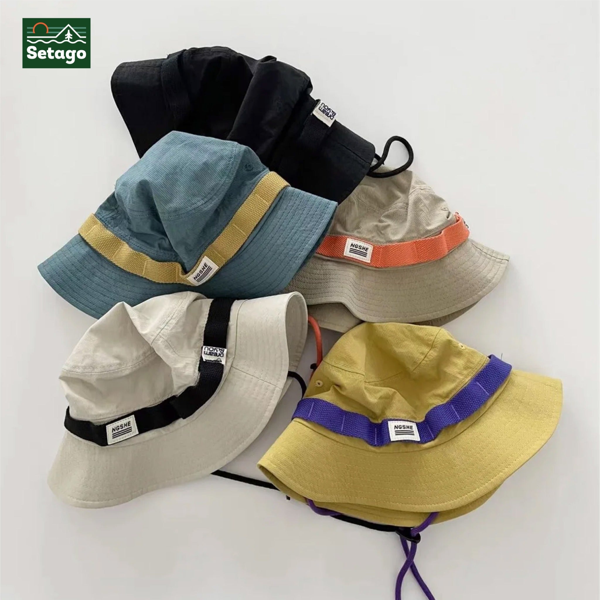 Mũ Band Bucket - Phù hợp cho các hoạt động leo núi, đi chơi, picnic, cắm trạị, dã ngoại