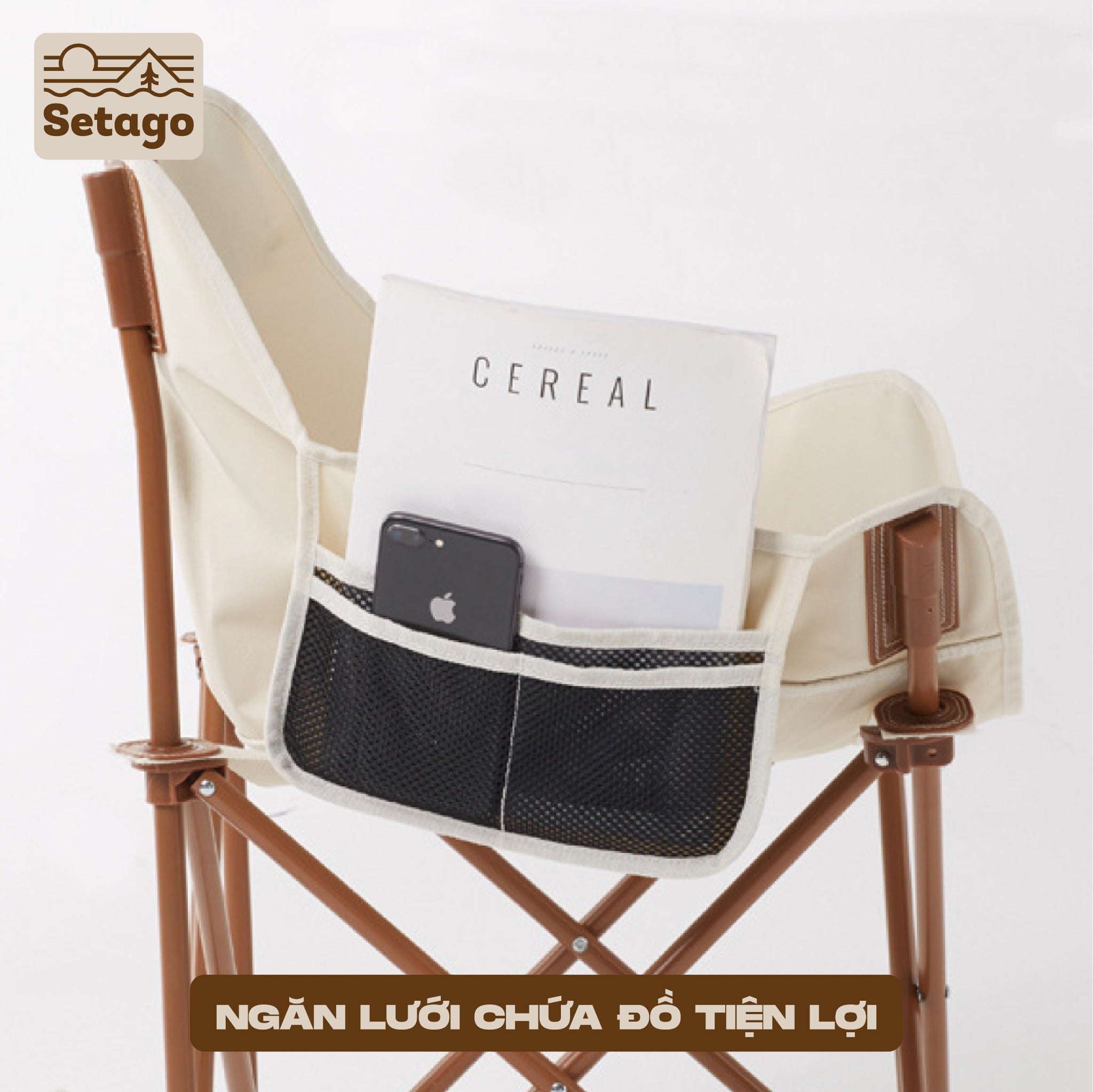 Ghế Dã Ngoại Gấp Gọn Brownie Chair