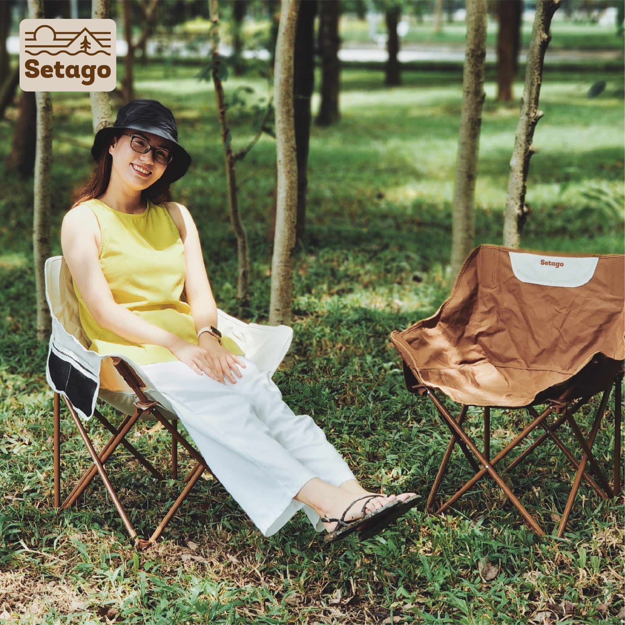 Ghế Dã Ngoại Gấp Gọn Brownie Chair