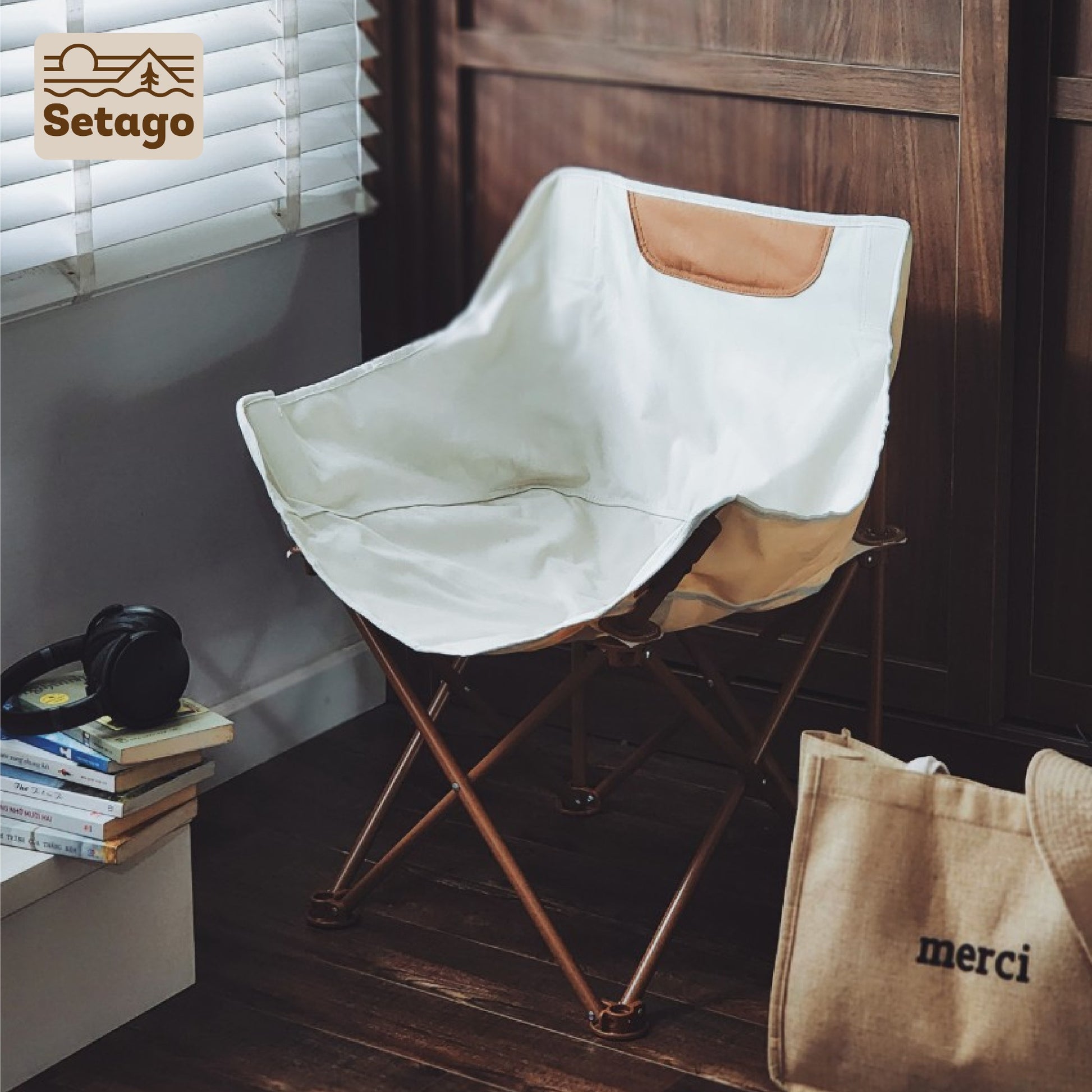 Ghế Dã Ngoại Gấp Gọn Brownie Chair