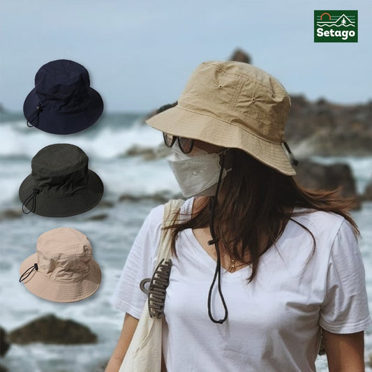 Mũ Fisherman Bucket Hat - Mũ chuẩn chống nước để đi chơi, picnic, cắm trại