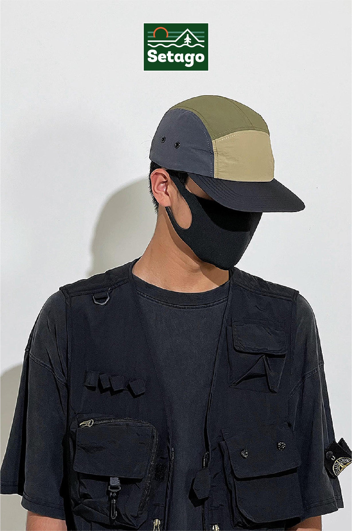 Mũ lưỡi chai chống nước chống tia UV - Camping Cap