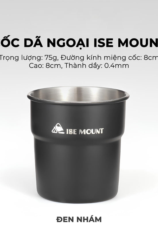 Cốc inox dã ngoại, cắm trại xinh xắn, dày dặn, nhiều màu sắc và có thể xếp chồng phù hợp cho gia đình, nhóm bạn