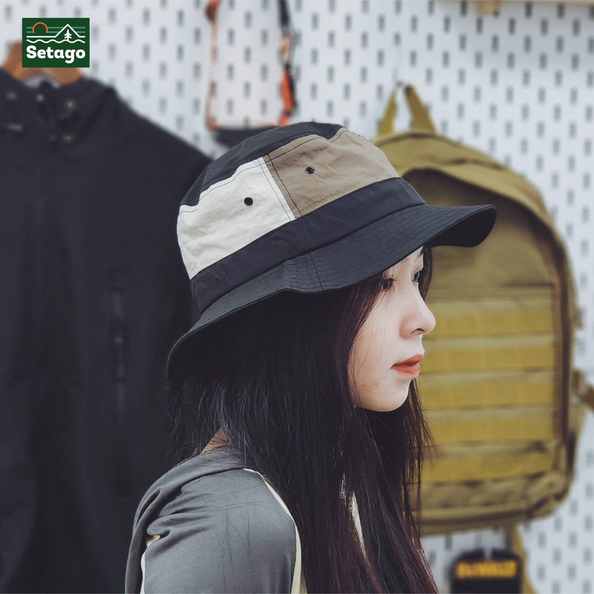 Mũ Colors Bucket - Dòng mũ tai bèo nhanh khô, thoáng khí, phù hợp đi leo núi, đi chơi, picnic, cắm trạị, dã ngoại