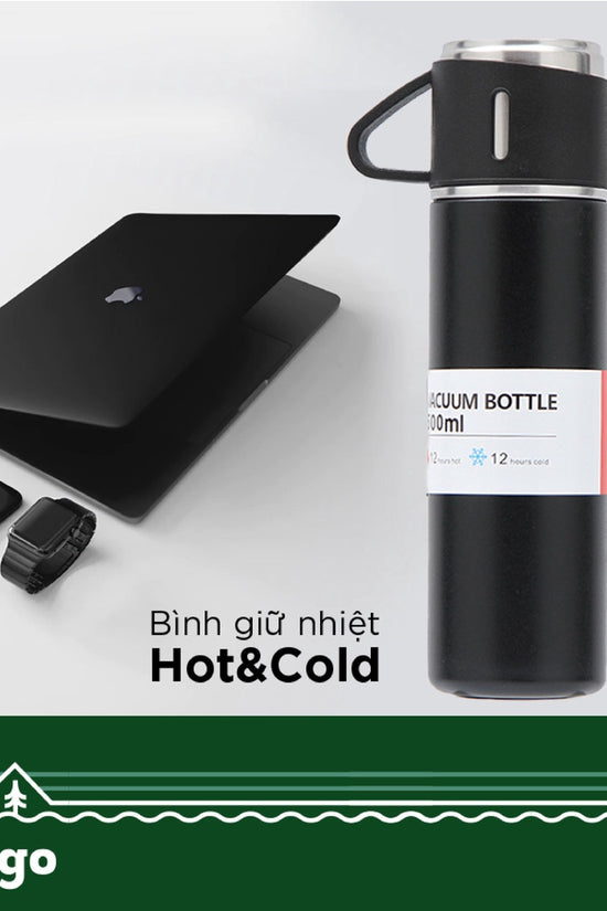 BÌNH SIÊU GIỮ NHIỆT 24H Hot & Cold thiết kế tối ưu cho việc giữ nhiệt