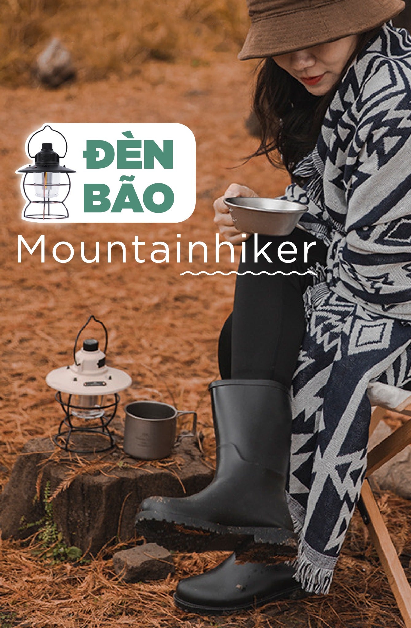 Đèn bão Mountain Hiker